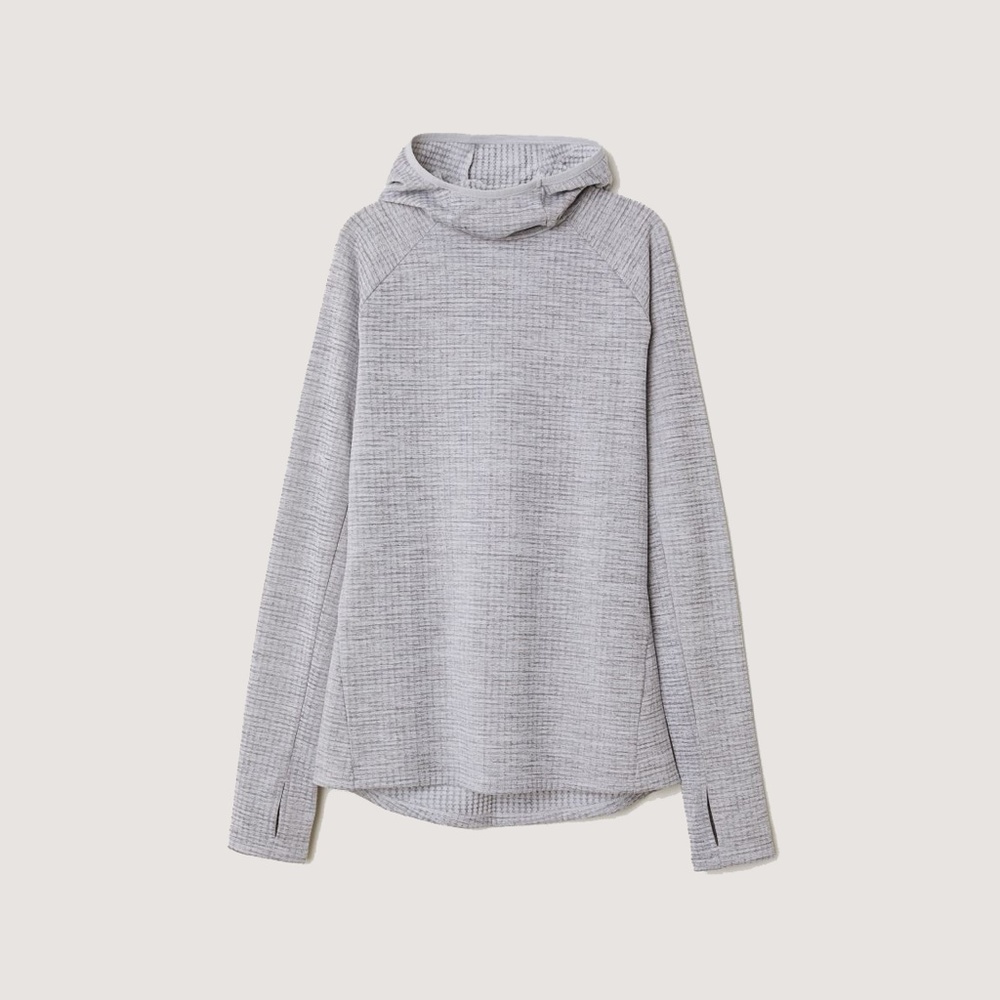 Navy Fitted Fleece Hoodie